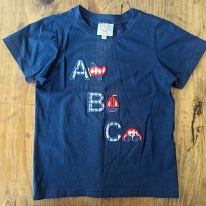 Cecil and Lou, ABC Applique Shirt boy's size 5